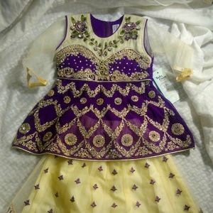 Little girls two piece suit